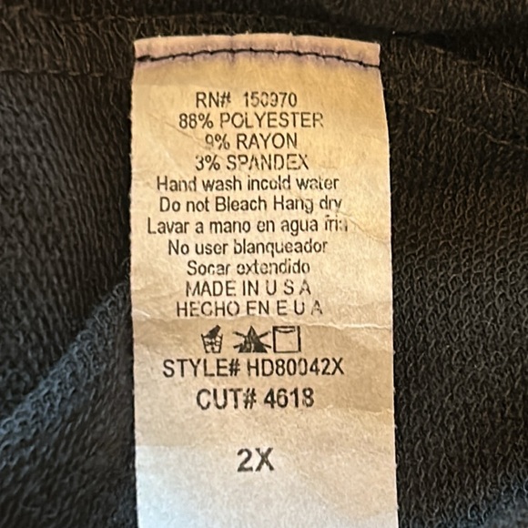 Black Botanique Dress 2X New - Picture 7 of 7